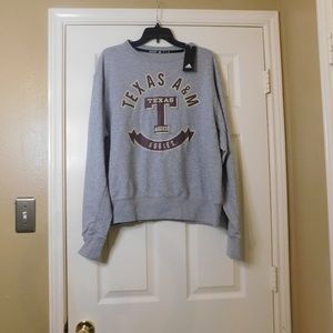 Adidas Men's Texas A&M Long Sleeve Sweatshirt Size: M